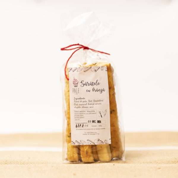 Sărățele cu brânză 200g ~ Pale