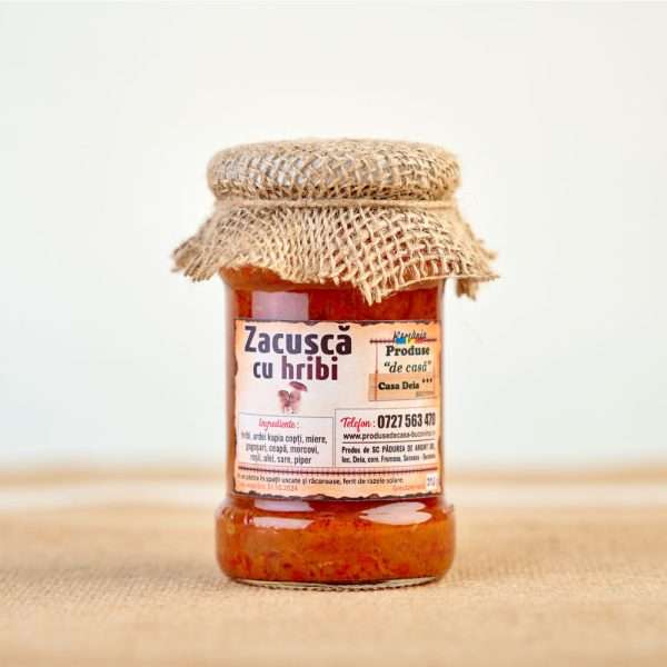 Zacuscă with wild porcini ~ Casa Deia